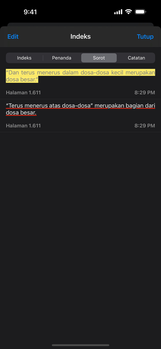 App Screen
